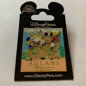 Aulani Disney Pin Badge Snorkel Mickey Donald